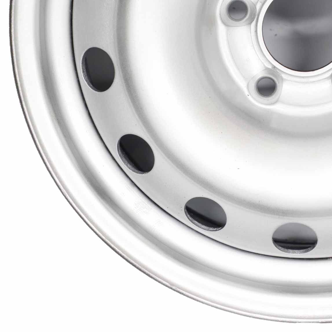 Peugeot Citroen Silver Steel Wheel Rim 16" ET:42 7J 5x108 KBA44544