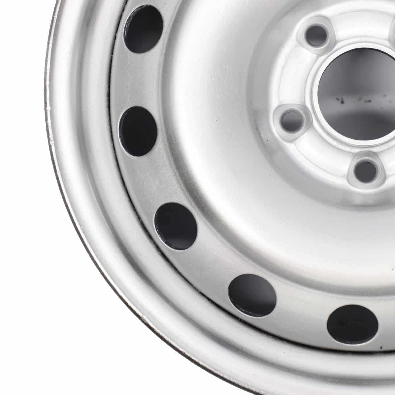 Peugeot Citroen Silver Steel Wheel Rim 16" ET:42 7J 5x108 KBA44544