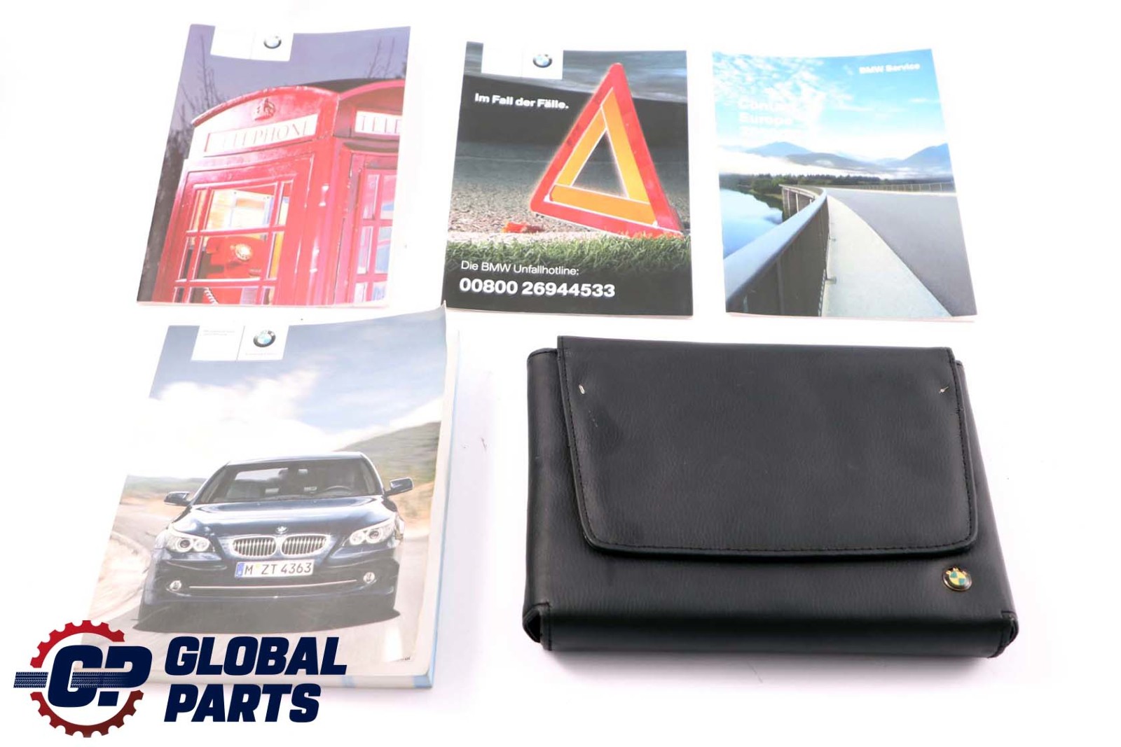 BMW 5 Series E60 E61 LCI Service Booklet Owner's Handbook Books Set Case