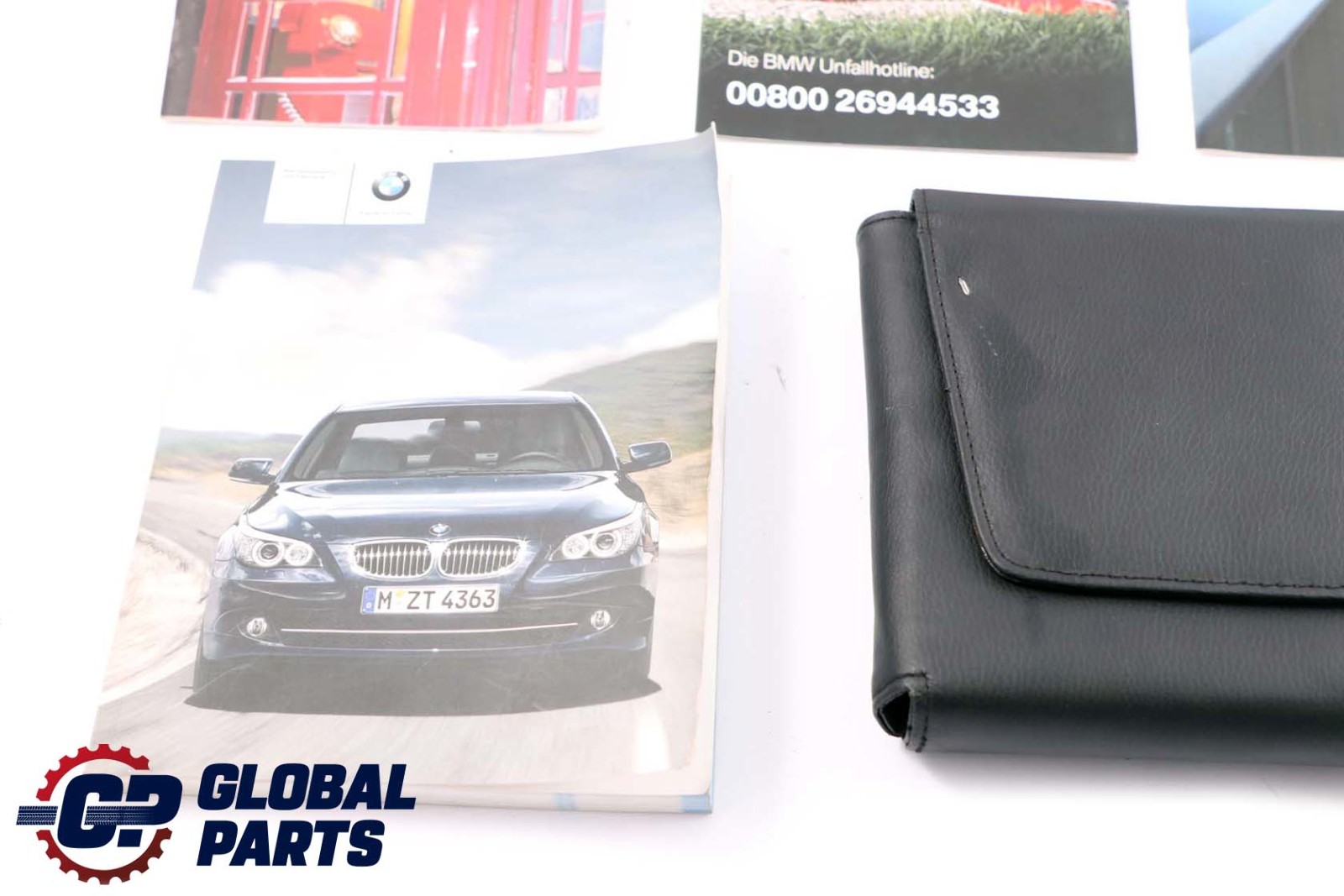 BMW 5 Series E60 E61 LCI Service Booklet Owner's Handbook Books Set Case