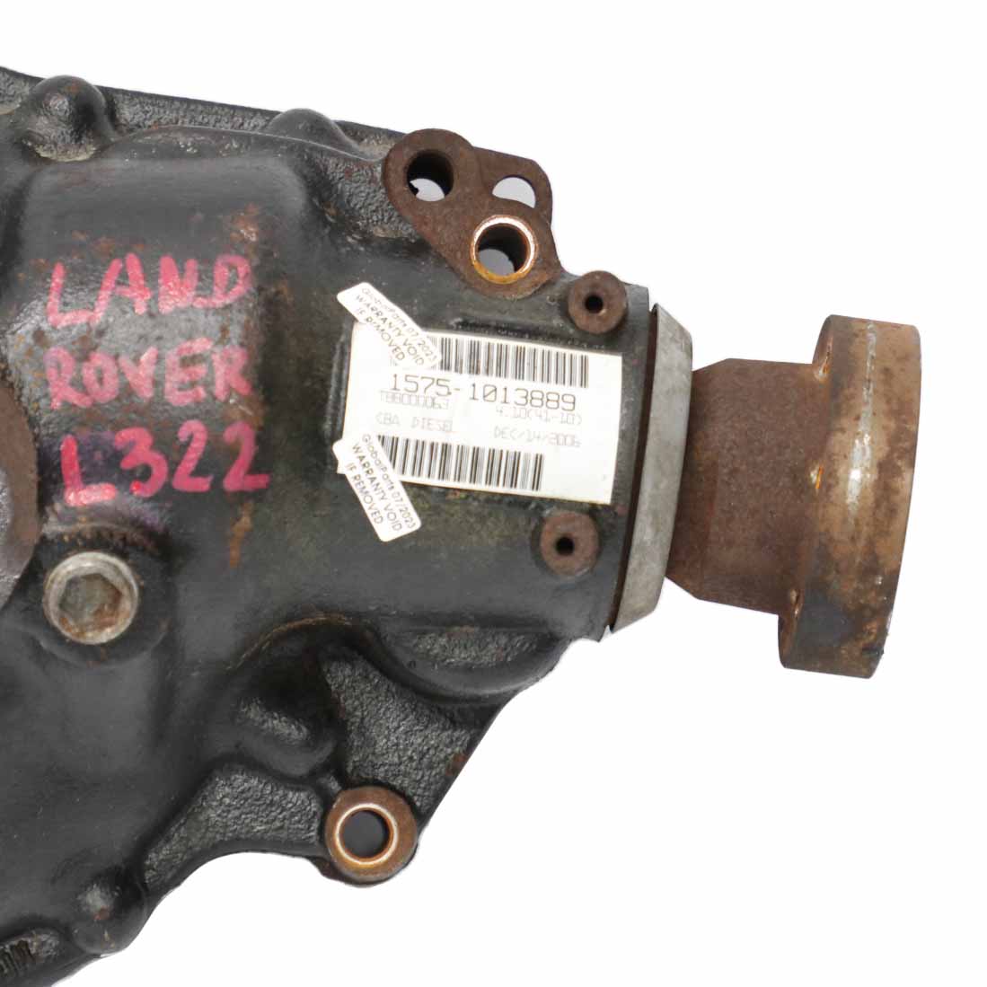 Land Rover L322 Front Differential Diff 4.10 Ratio Final 1575-1013889 WARRANTY