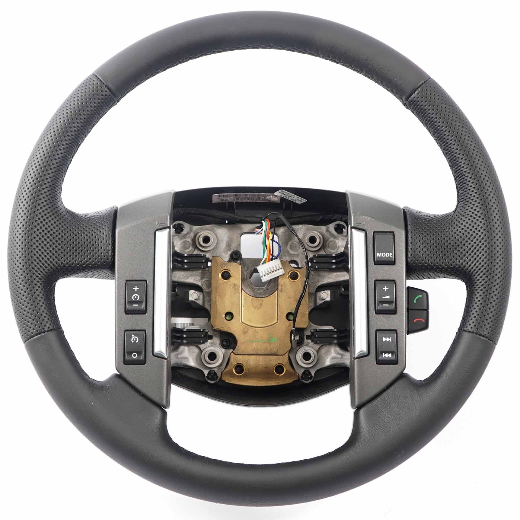 Land Rover Freelander 2 NEW Black Leather Steering Wheel Multifunction LR015338