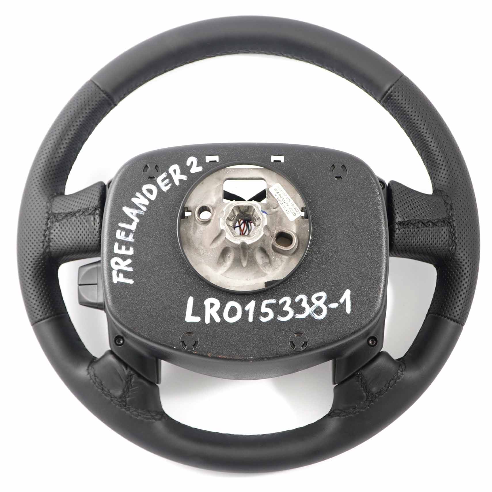 Land Rover Freelander 2 NEW Black Leather Steering Wheel Multifunction LR015338