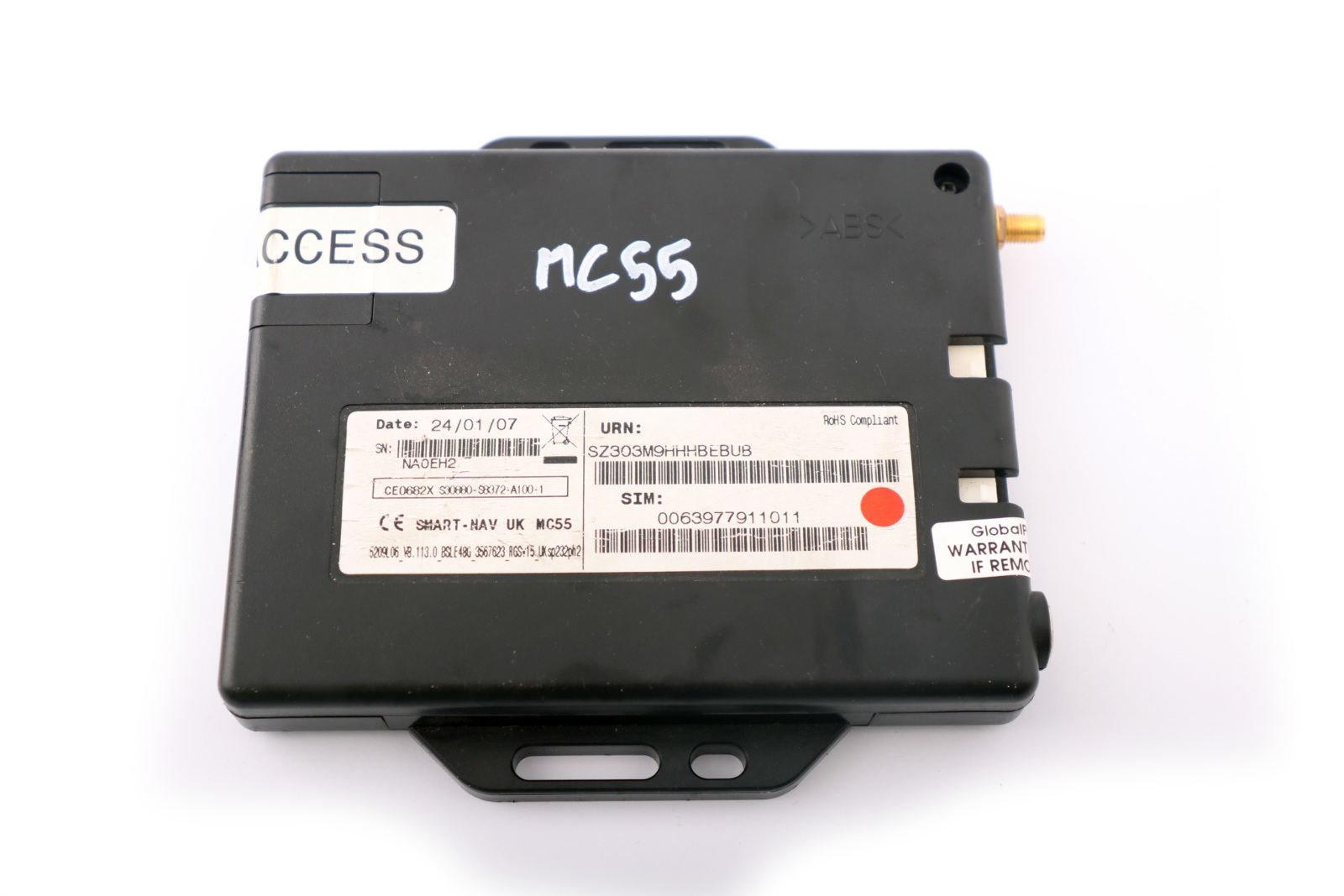 Genuine Smart-Nav UK MC55 Sat Nav Navigation Tracker Connection Kit