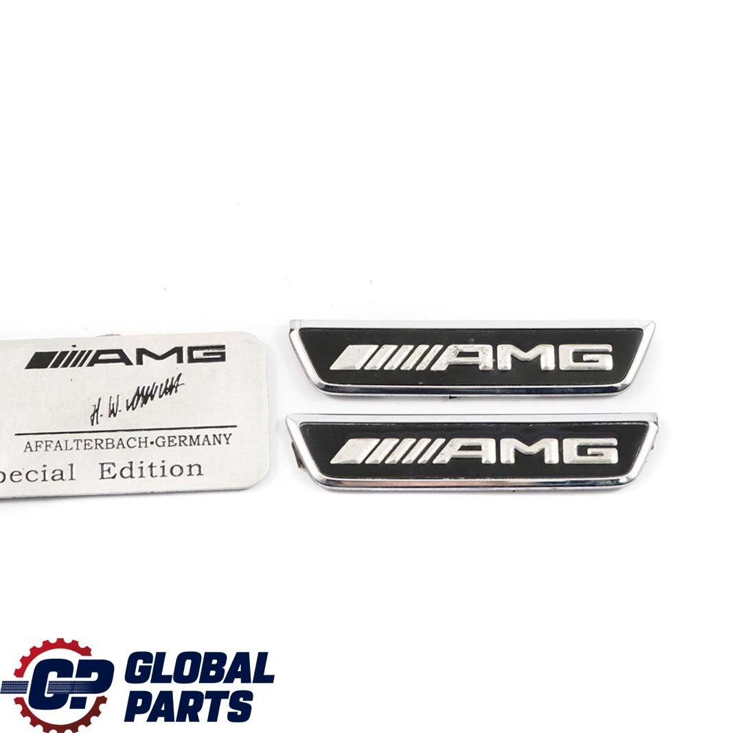 Mercedes-Benz AMG Emblems Engine Fenders Signature Set