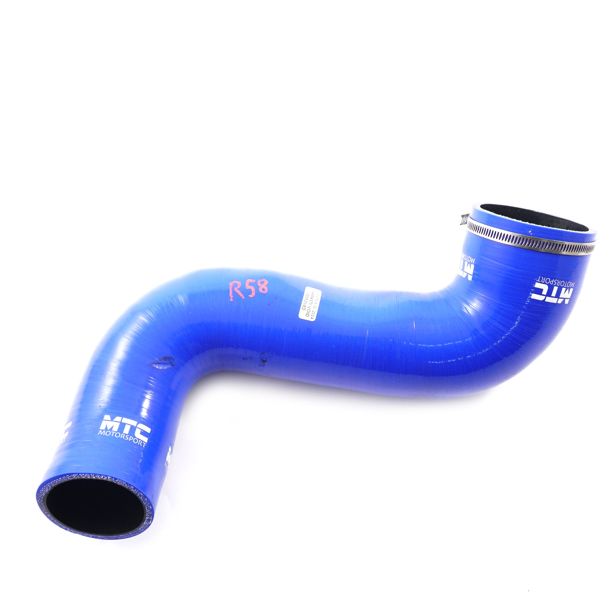 Mini Cooper S R58 N14 MTC Motorsport Silicone Tuyau d'admission d'air Bleu