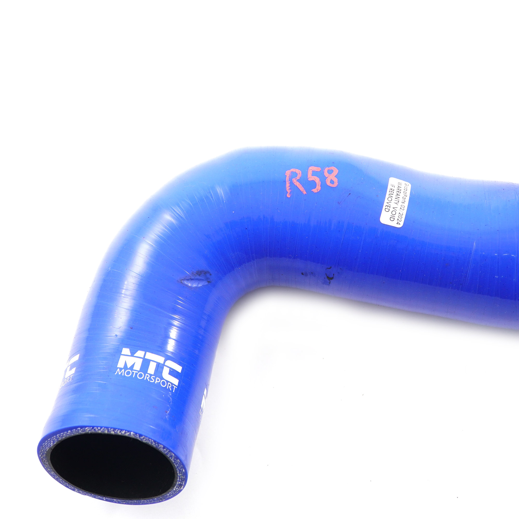 Mini Cooper S R58 N14 MTC Motorsport Silicone Tuyau d'admission d'air Bleu