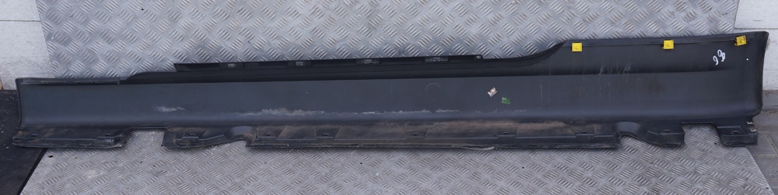 BMW 6 Series E63 E64 Door Sill Side Cover Skirt Right O/S Black Sapphire - 475