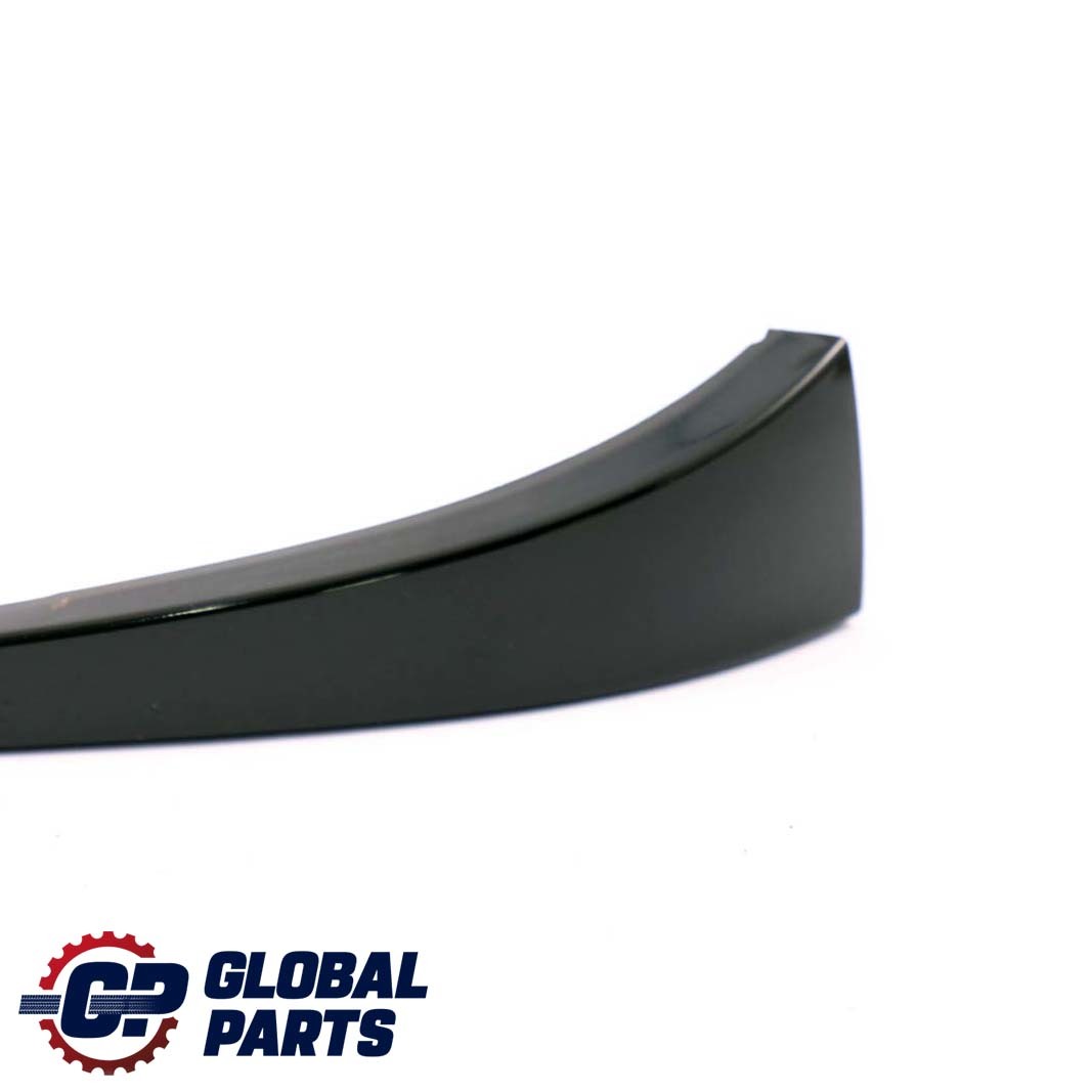 BMW 3 E46 Front Left N/S Headlight Trim Cover Schwarz 2 Black 668