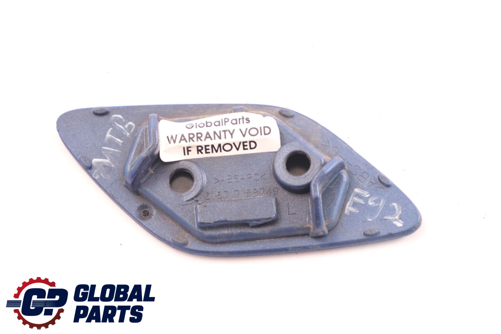 BMW 3 Series E92 Cover Washer Spray Nozzle Left N/S Montegoblau Blue 7158749