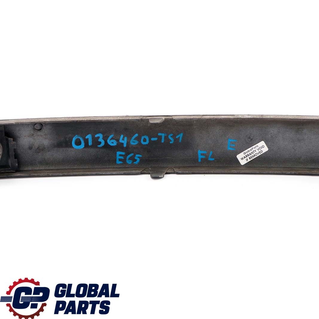 BMW 7 Series E65 E66 1 Bumper Guard Strip Front Left N/S Titansilber Silver 354