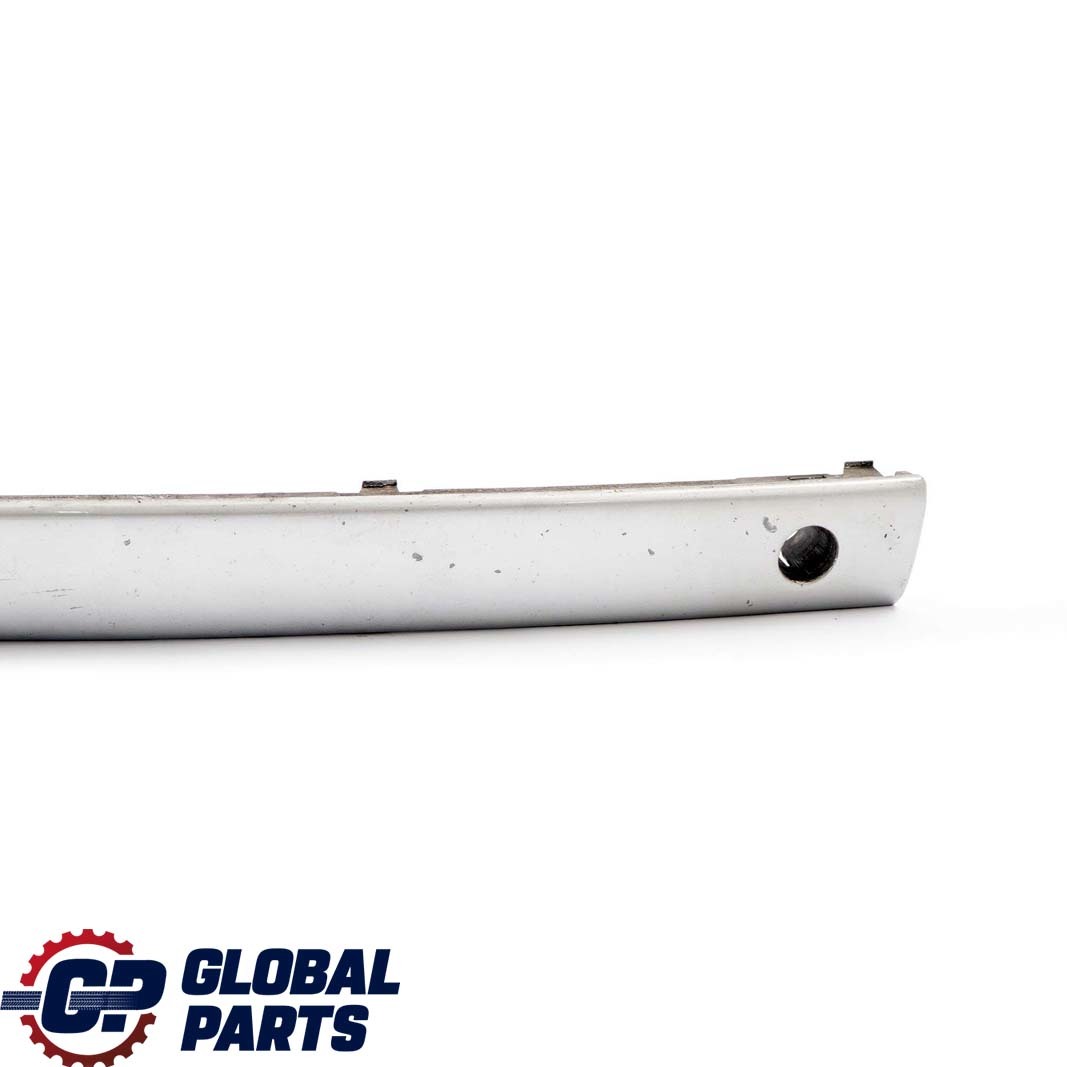 BMW 7 Series E65 E66 1 Bumper Guard Strip Front Left N/S Titansilber Silver 354