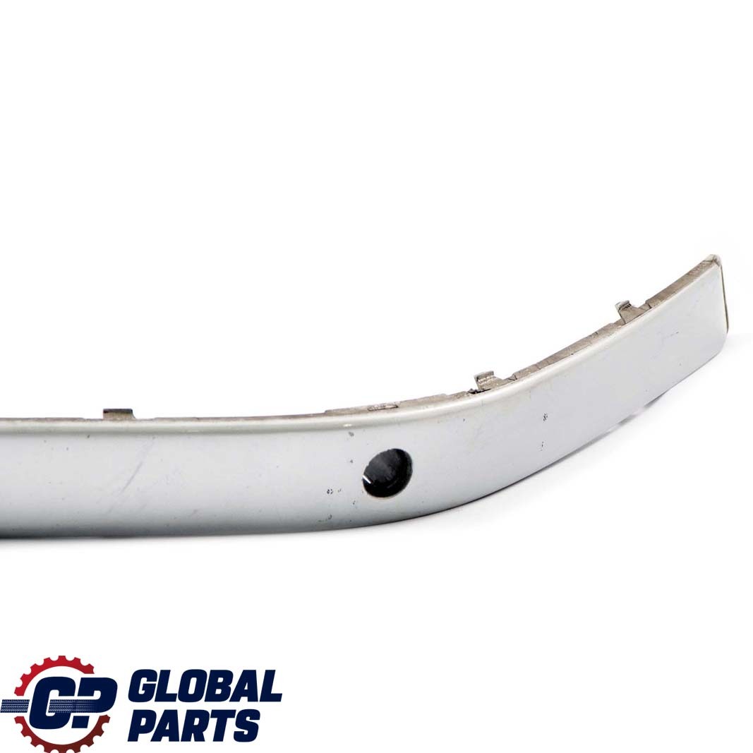 BMW 7 Series E65 E66 Bumper Guard Strip Front Right O/S Titansilber Silver 354