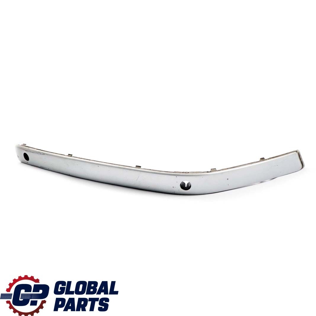 BMW 7 Series E65 E66 Bumper Guard Strip Front Right O/S Titansilber Silver 354