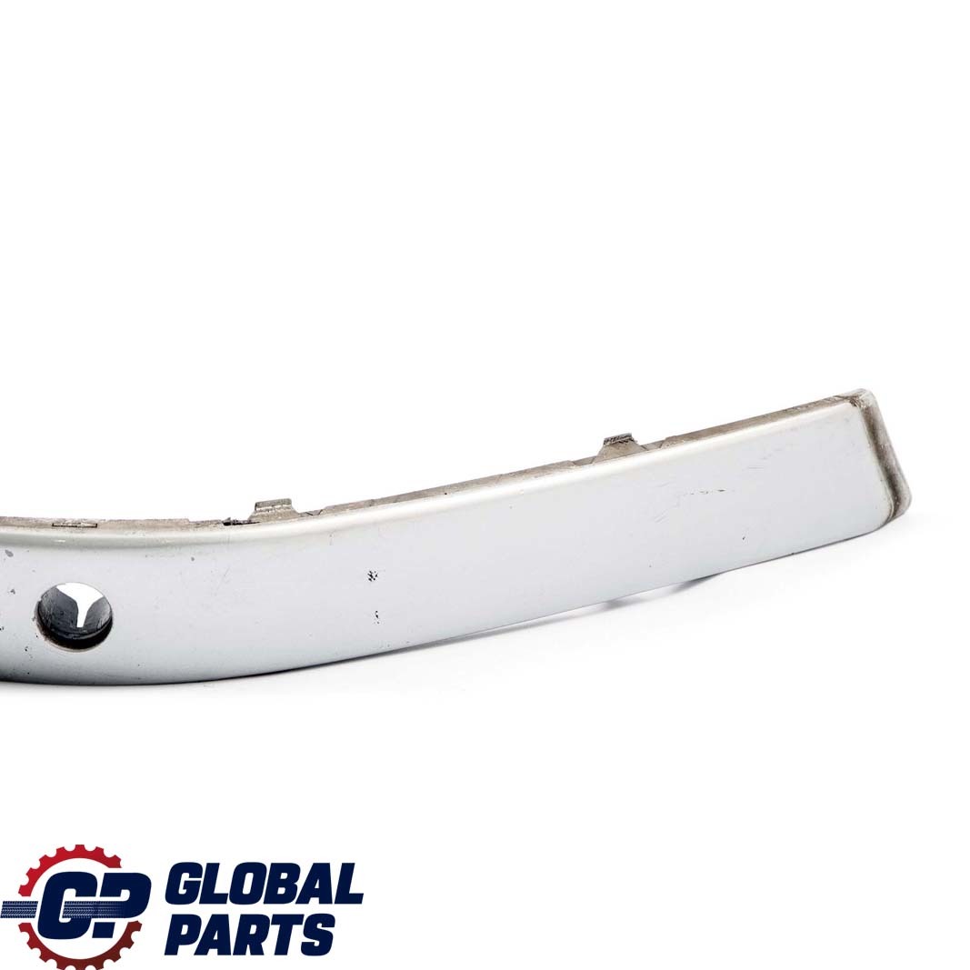 BMW 7 Series E65 E66 Bumper Guard Strip Front Right O/S Titansilber Silver 354