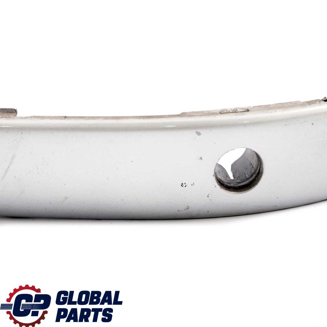 BMW 7 Series E65 E66 Bumper Guard Strip Front Right O/S Titansilber Silver 354