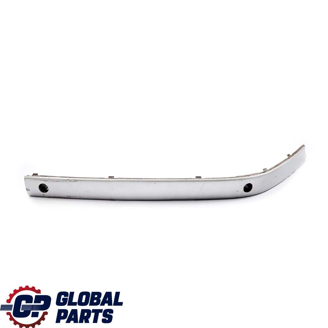 BMW 7 Series E65 E66 Bumper Guard Strip Front Right O/S Titansilber Silver 354