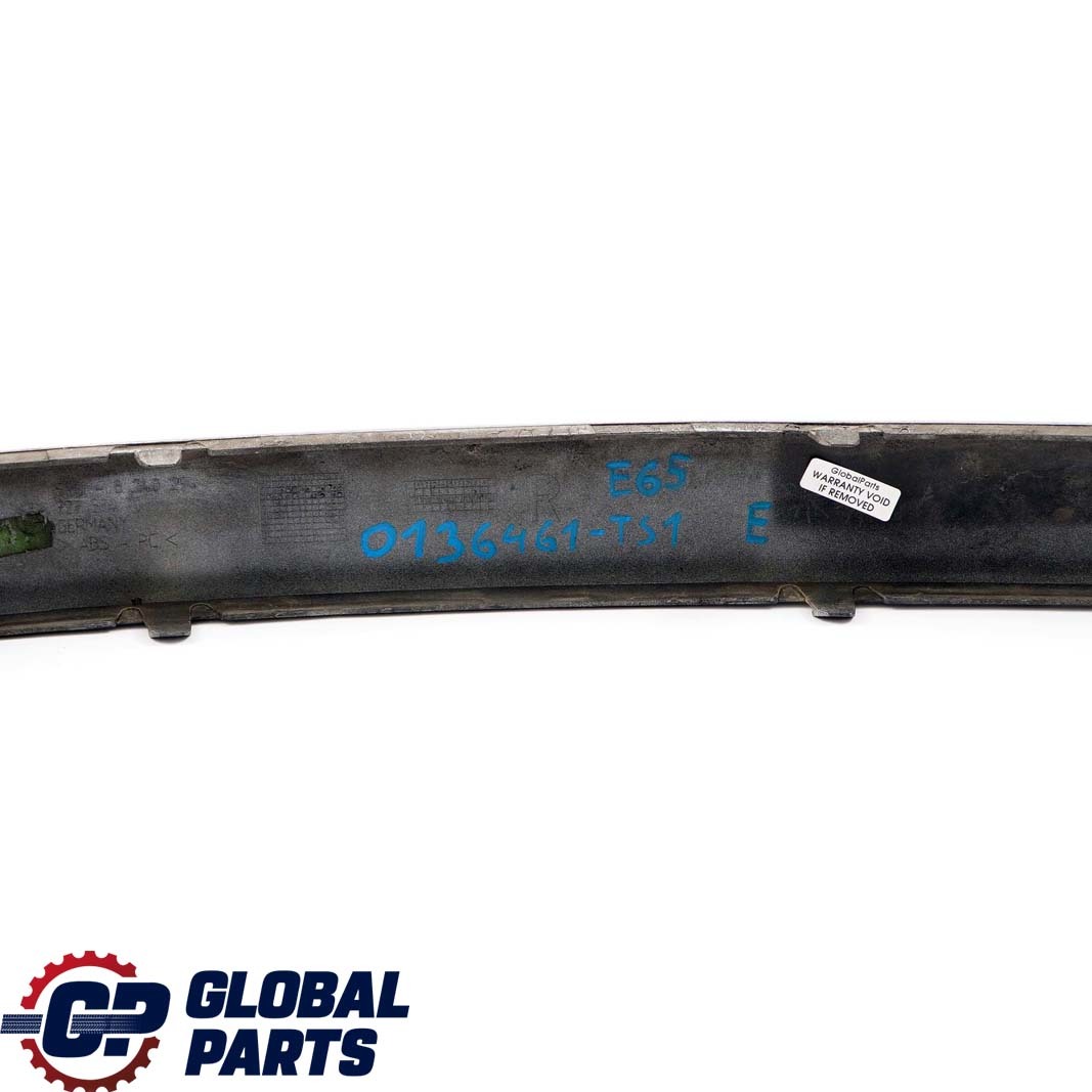 BMW 7 Series E65 E66 Bumper Guard Strip Front Right O/S Titansilber Silver 354