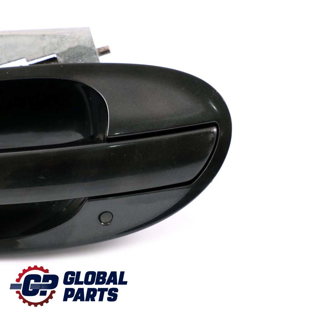 BMW 7 Series E65 E66 Complete Rear Left Grab Handle N/S Black Sapphire 475