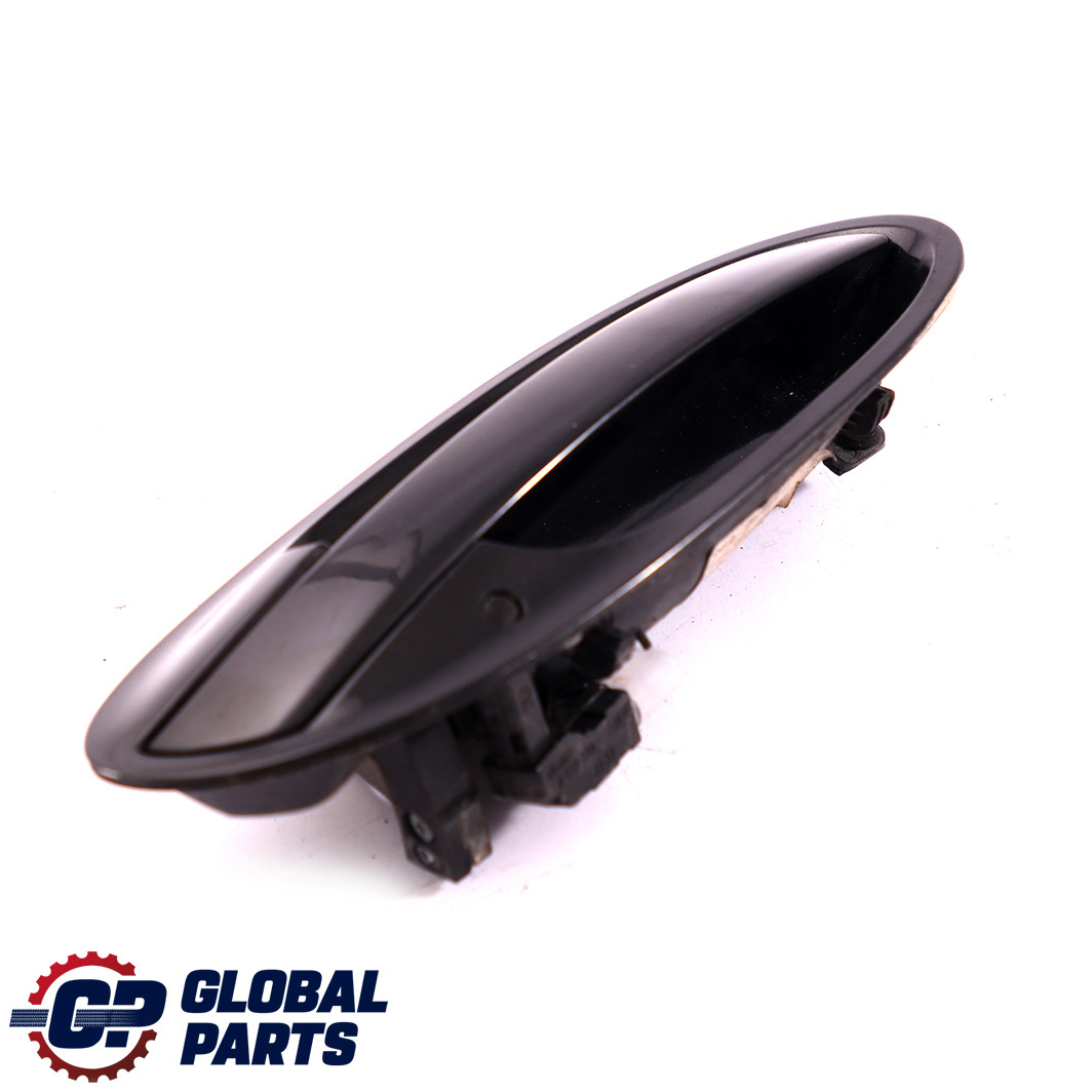 BMW 7 Series E65 E66 Rear Right Grab Handle O/S Black Sapphire Metallic 475