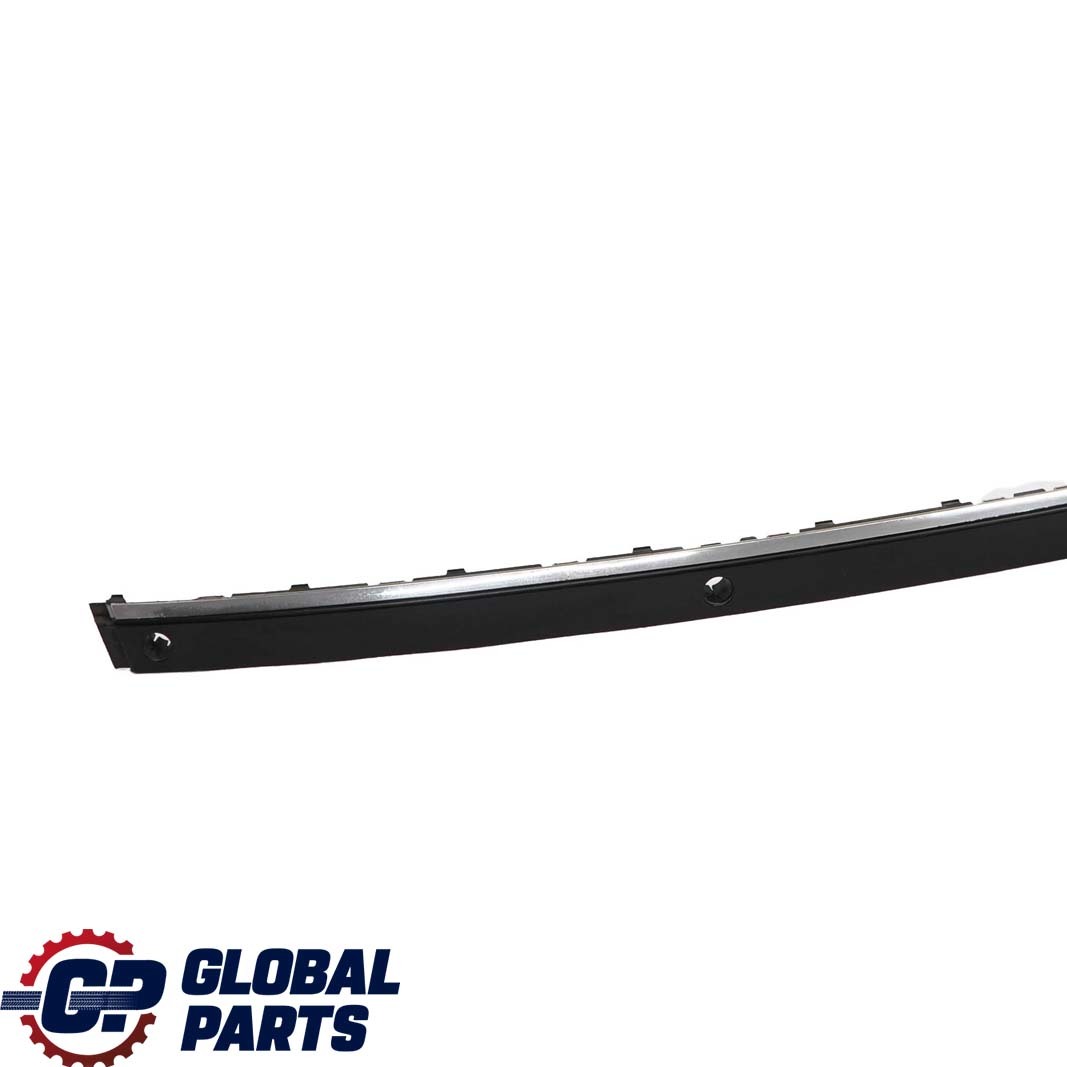 BMW 7 Series E65 E66 Bumper Strip Guard Rear Centre Black Sapphire Metallic 475