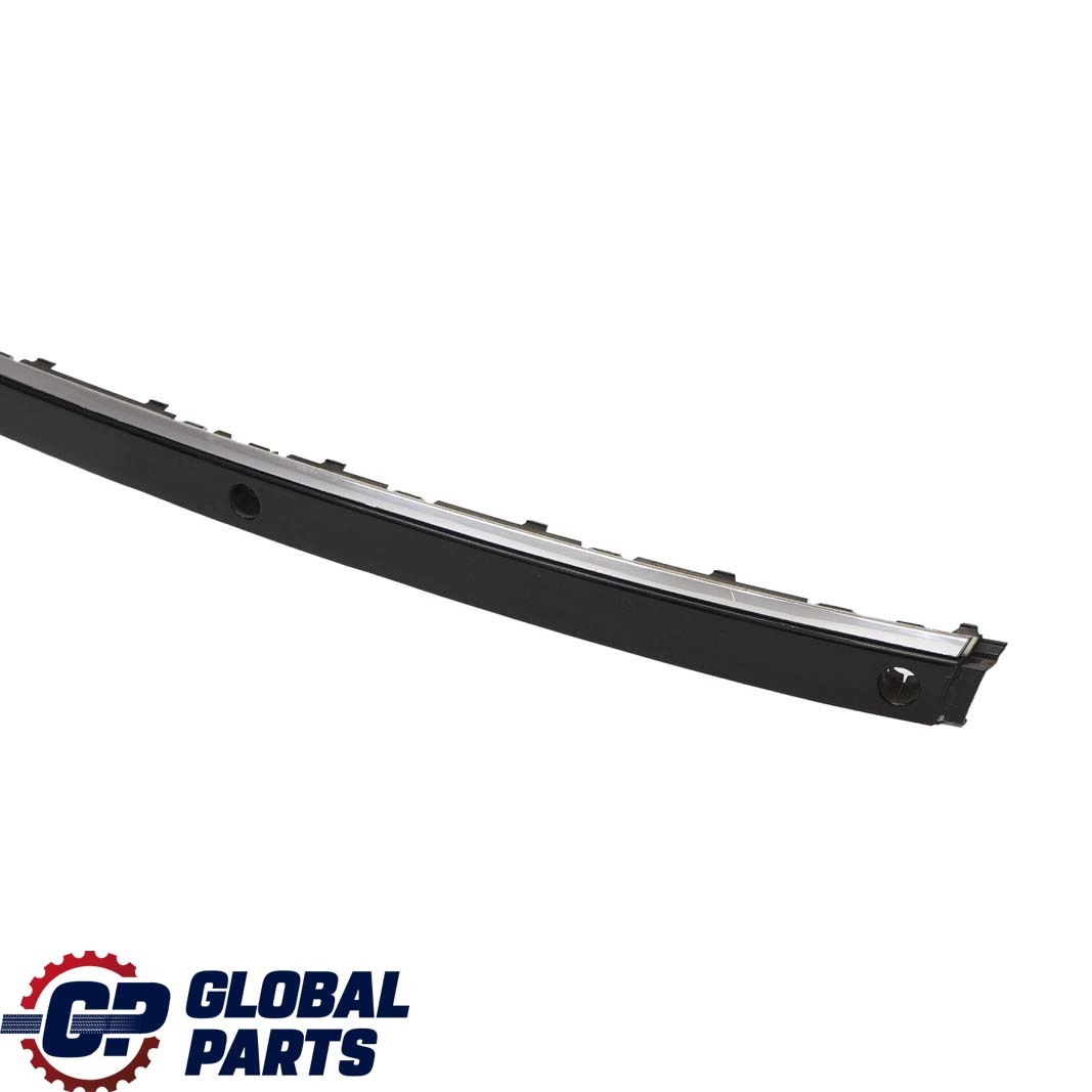 BMW 7 Series E65 E66 Bumper Strip Guard Rear Centre Black Sapphire Metallic 475