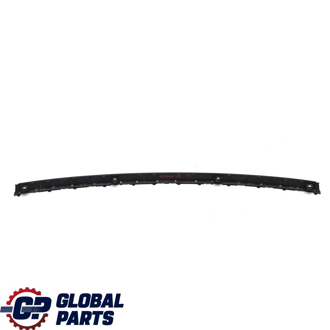 BMW 7 Series E65 E66 Bumper Strip Guard Rear Centre Black Sapphire Metallic 475