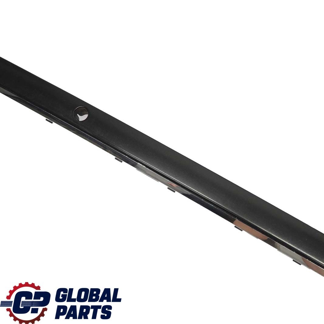 BMW 7 Series E65 E66 Bumper Strip Guard Rear Centre Black Sapphire Metallic 475