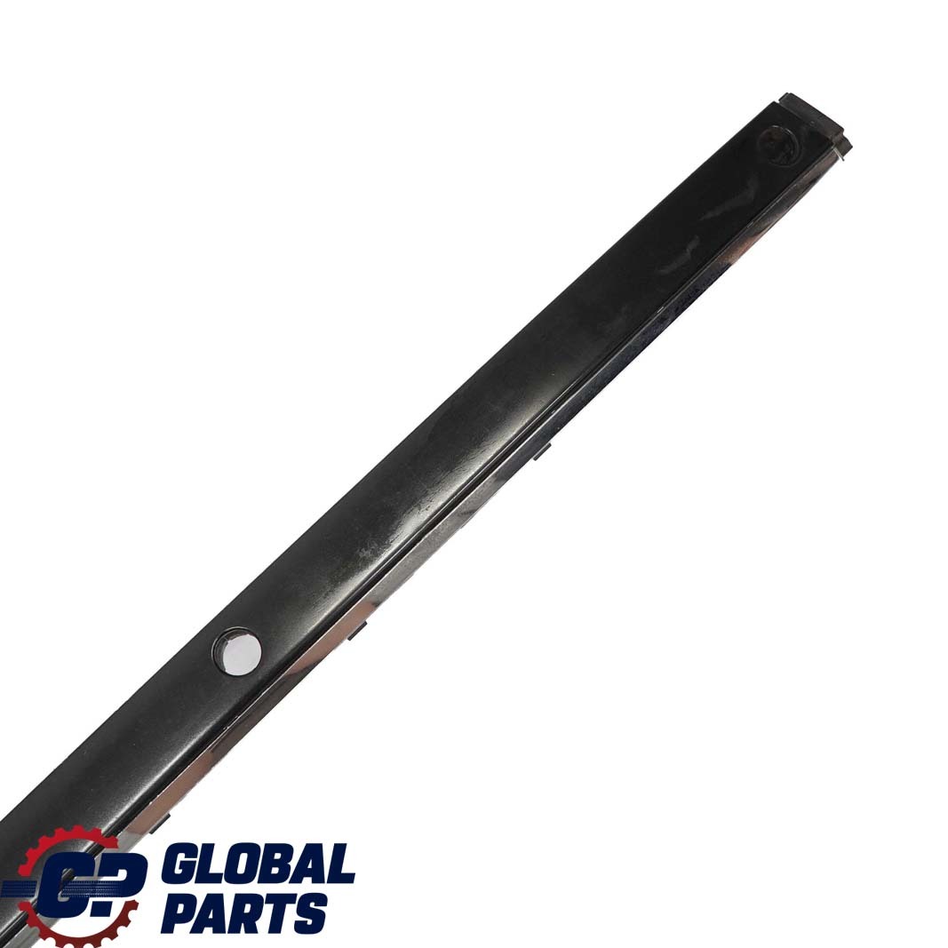 BMW 7 Series E65 E66 Bumper Strip Guard Rear Centre Black Sapphire Metallic 475