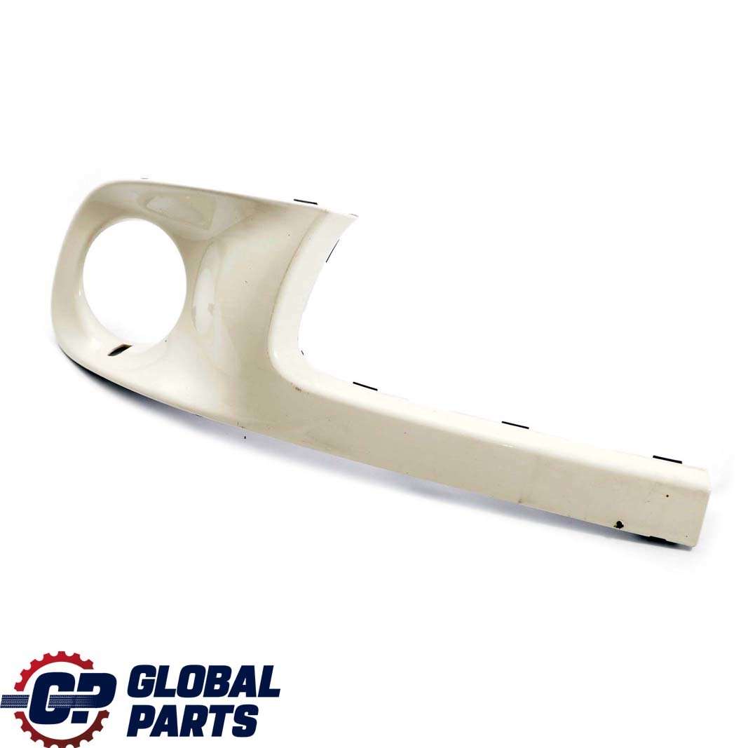 Mini Cooper S R55 R56 Front Bumper Left N/S Trim Panel Pepper White - 850