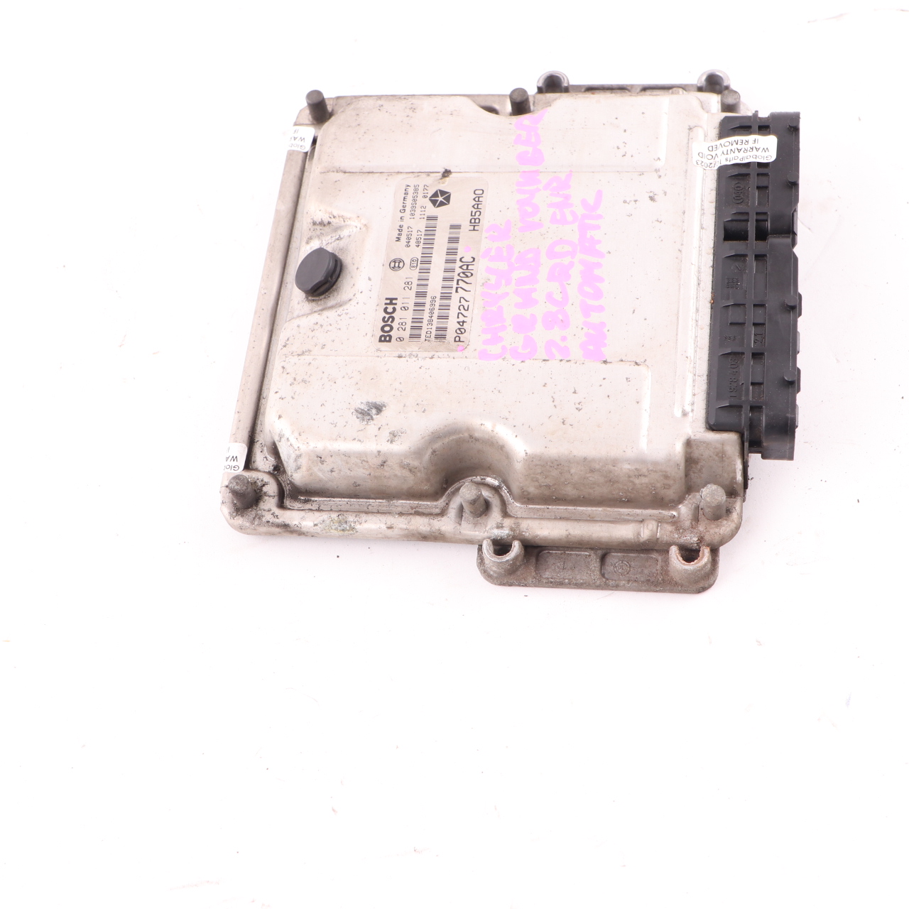 Chrysler Grand Voyager 2.8CRD Diesel 163HP Motoreinheit ECU P04727770AC Automati