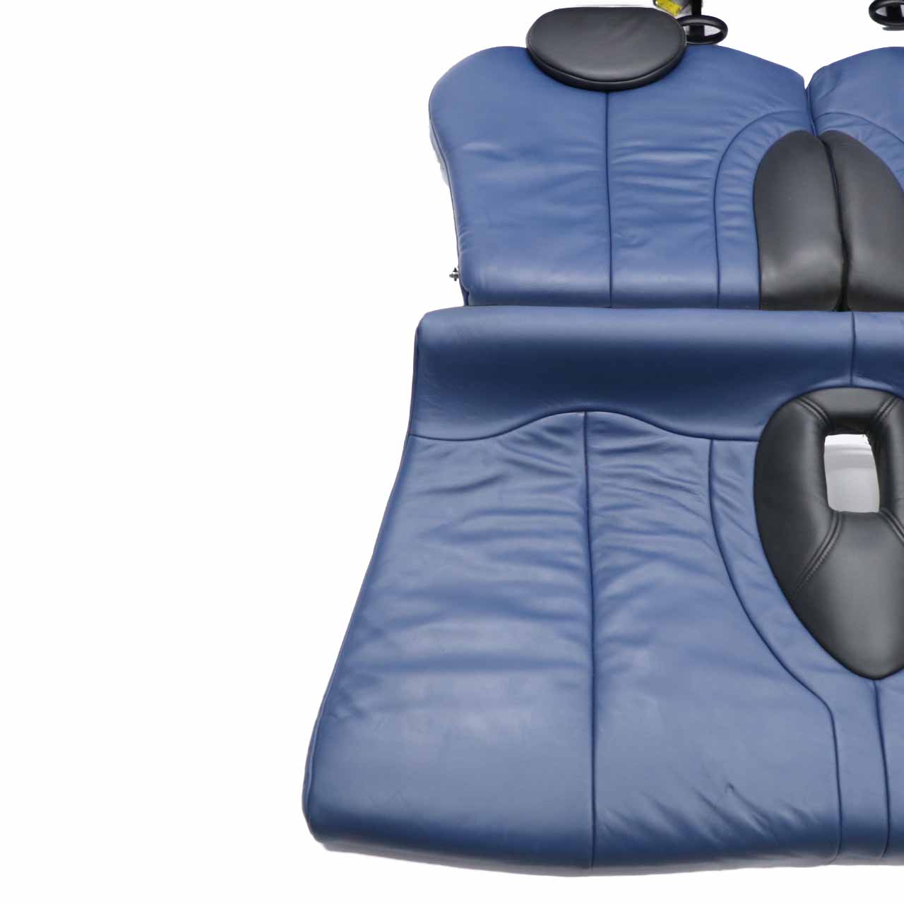 Ledersitze Mini R50 R53 Lapis Blau Set Innenraum Vorne Hinten Sitz