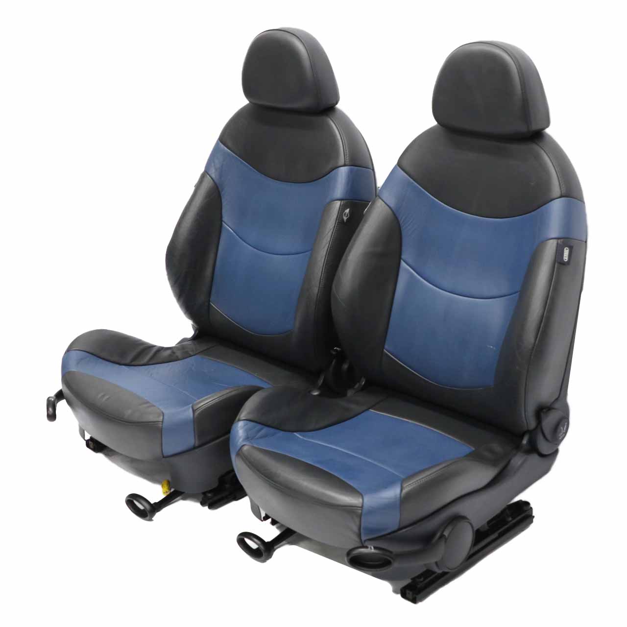 Ledersitze Mini R50 R53 Lapis Blau Set Innenraum Vorne Hinten Sitz