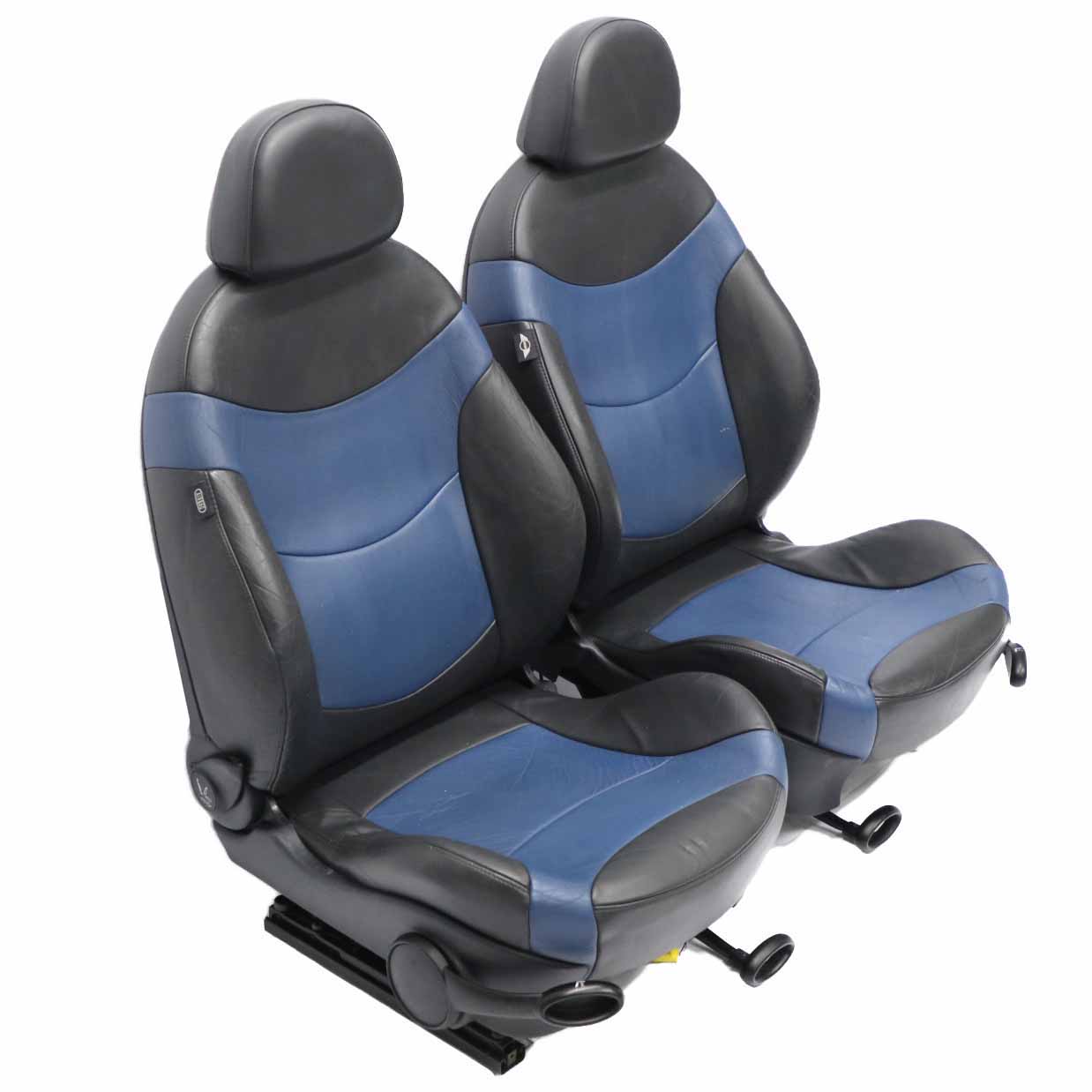 Ledersitze Mini R50 R53 Lapis Blau Set Innenraum Vorne Hinten Sitz