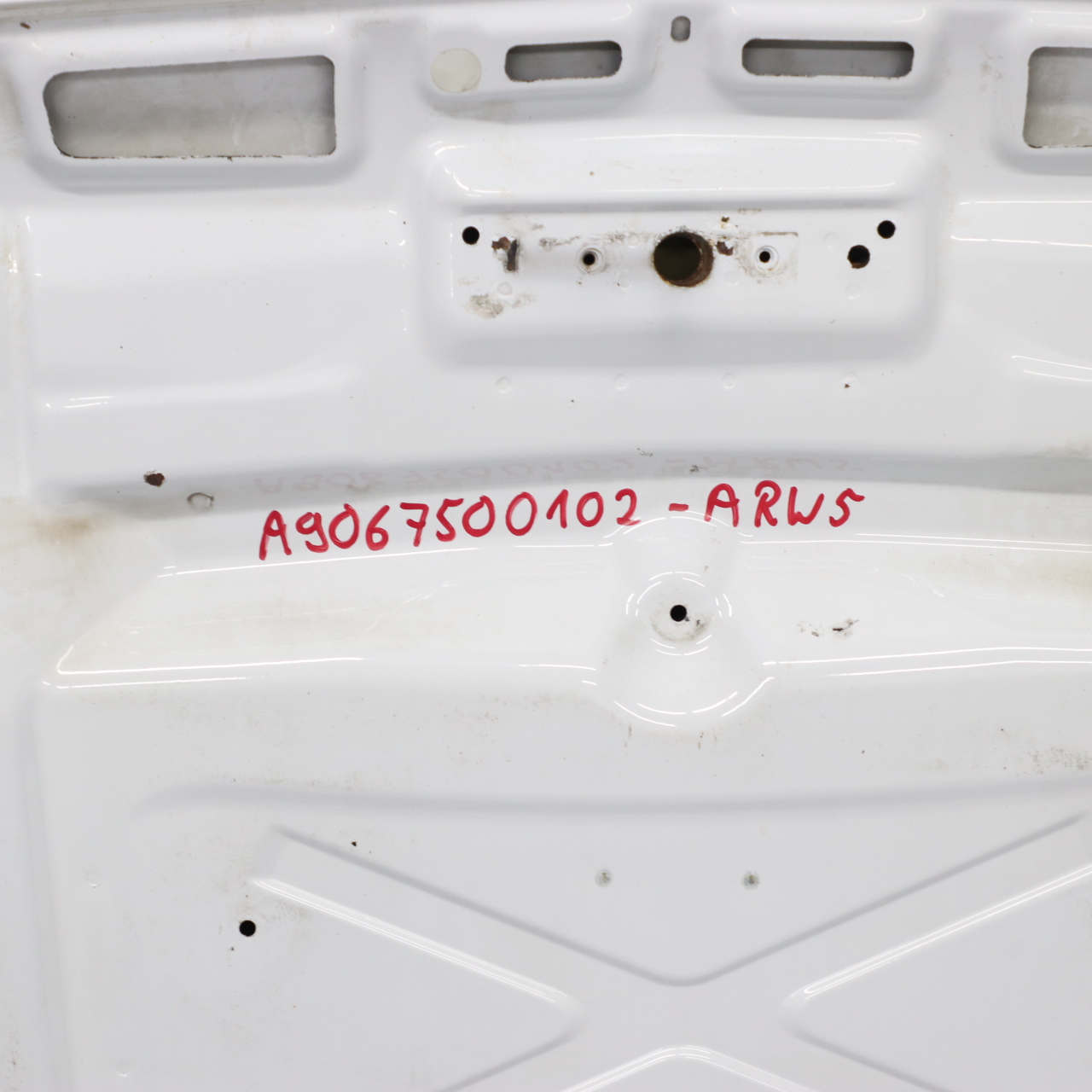 Mercedes Sprinter W906 Hood Bonnet Trim Panel Arctic White 9147