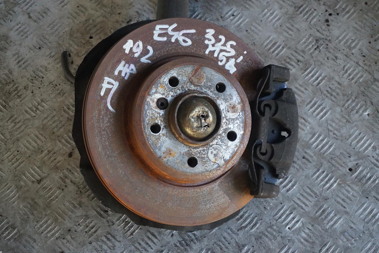 BMW 3 E46 325i M54 Sport Front Left N/S Suspension Leg Brake Disc Wheel Hub