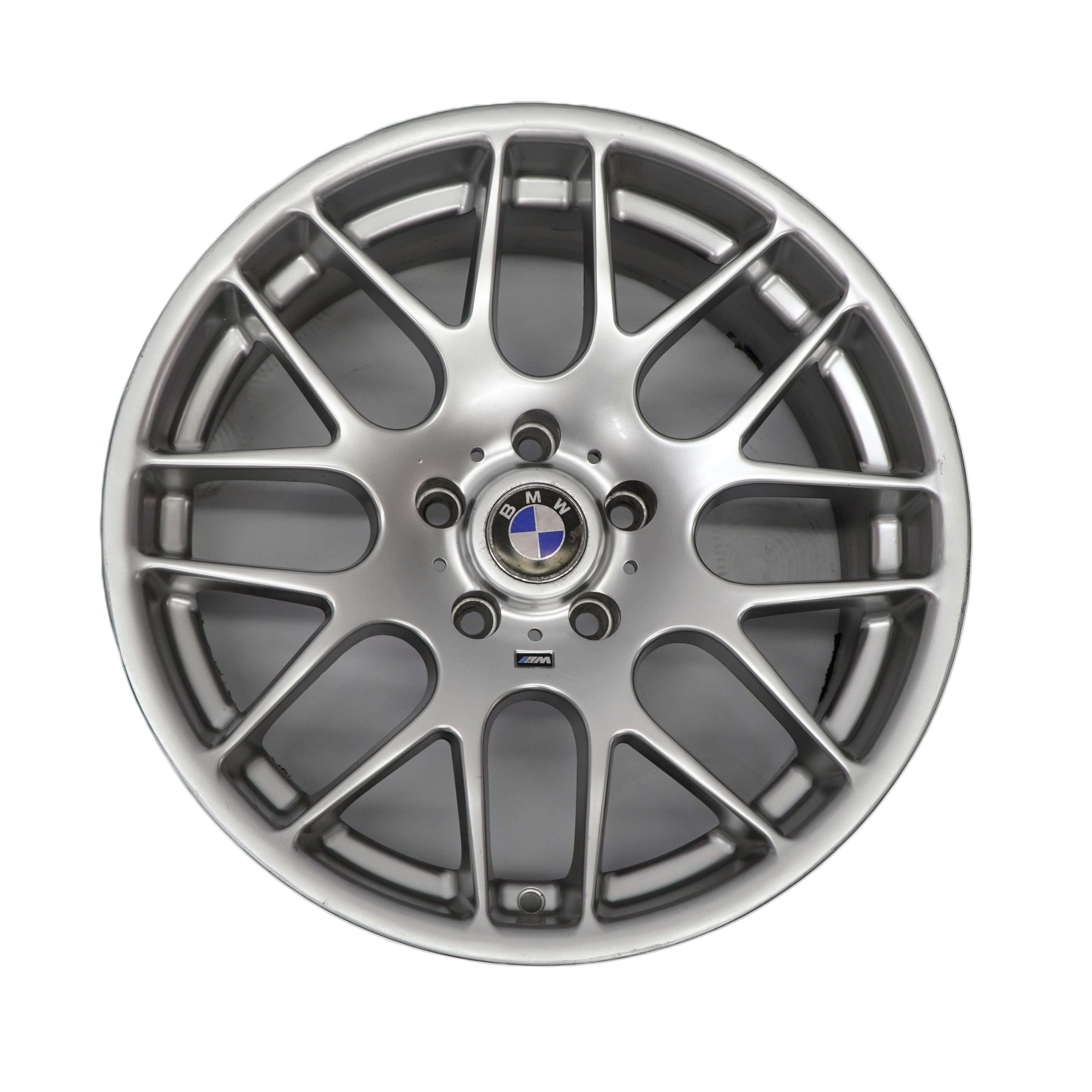 BMW E60 E61 Argent Set Complet 4x Jantes Alliage 18" 8,5J ET:18 Via