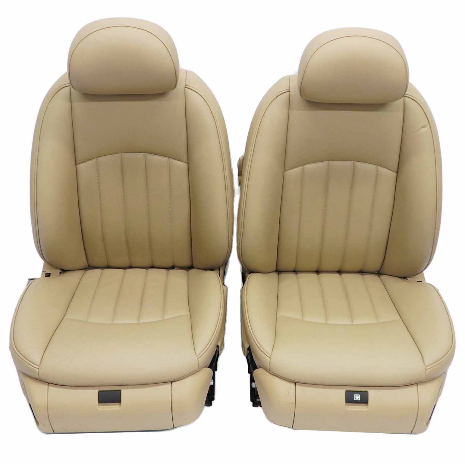 Sitze Mercedes W219 Coupe Limousine Leder Heizung Bucksin Braun Vorne Hinten