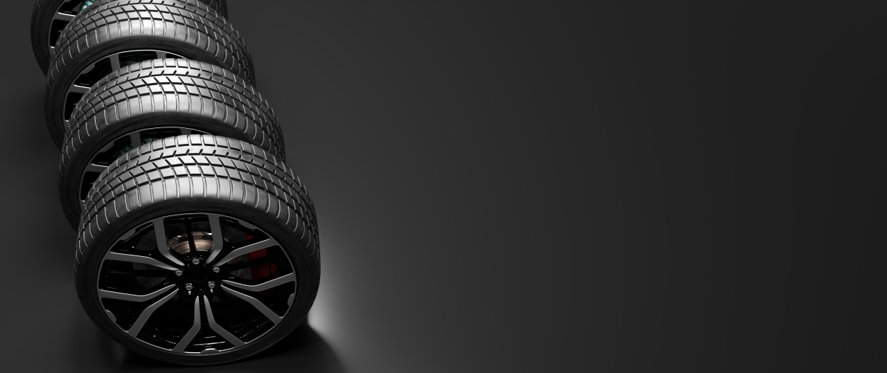 Tires and rims are key components that affect driving safety.